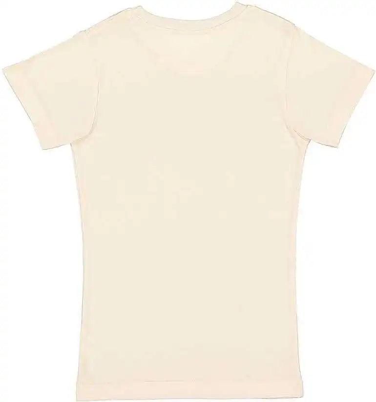 Lat 2616 Girls’ Fine Jersey Tee Natural
