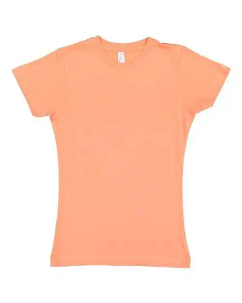 Lat 2616 Girls’ Fine Jersey Tee Papaya
