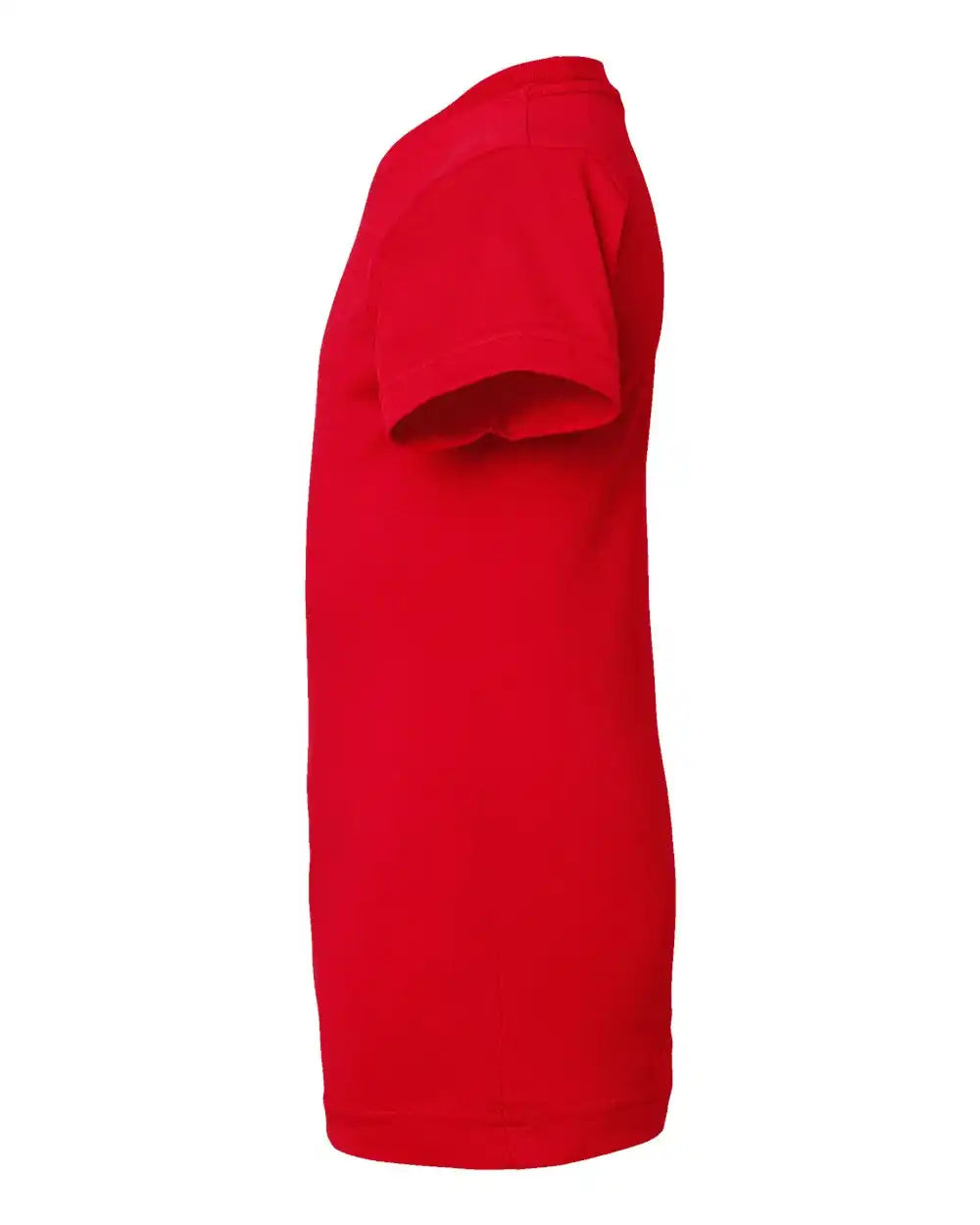 Lat 2616 Girls’ Fine Jersey Tee - Red