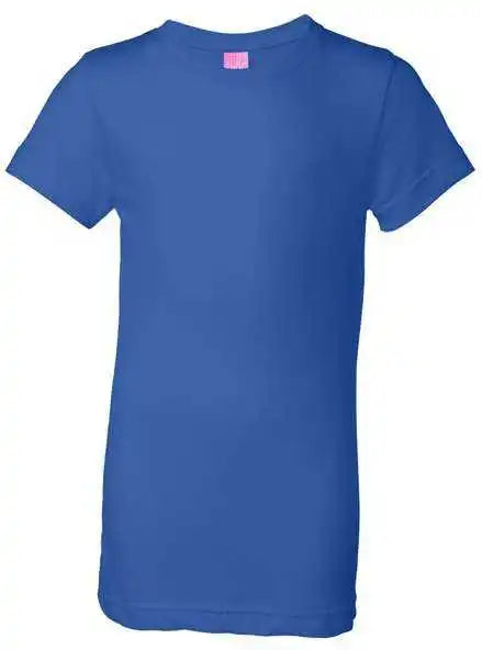 Lat 2616 Girls’ Fine Jersey Tee Royal