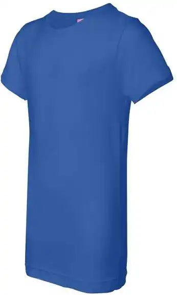 Lat 2616 Girls’ Fine Jersey Tee Royal
