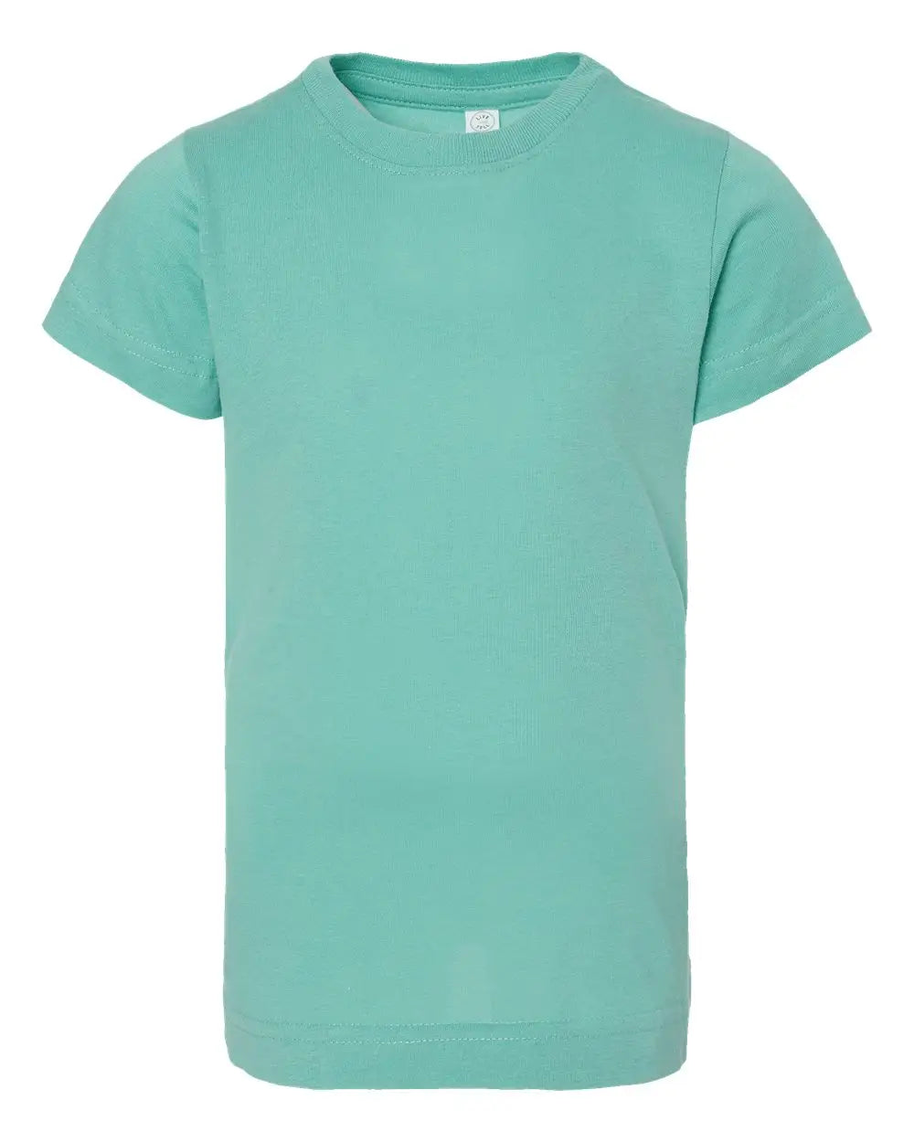 Lat 2616 Girls’ Fine Jersey Tee - Saltwater - Gray / Xs