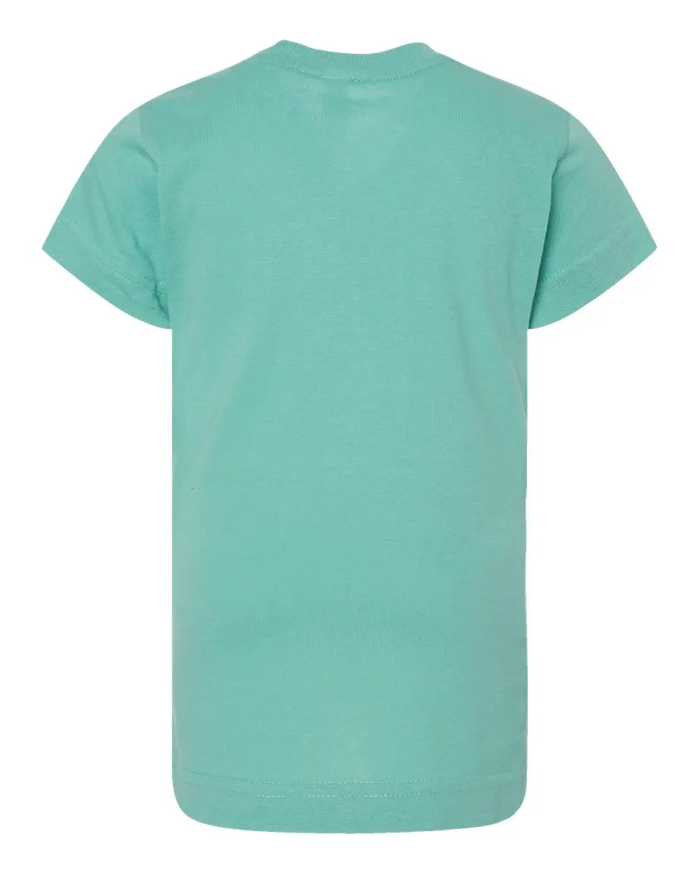 Lat 2616 Girls’ Fine Jersey Tee - Saltwater - Gray / Xs