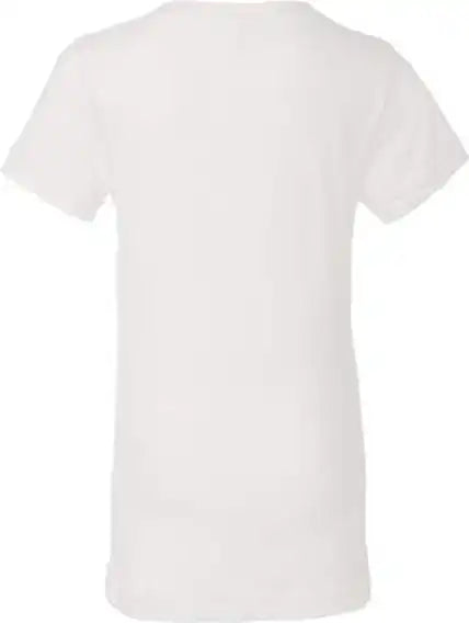 Lat 2616 Girls’ Fine Jersey Tee - White