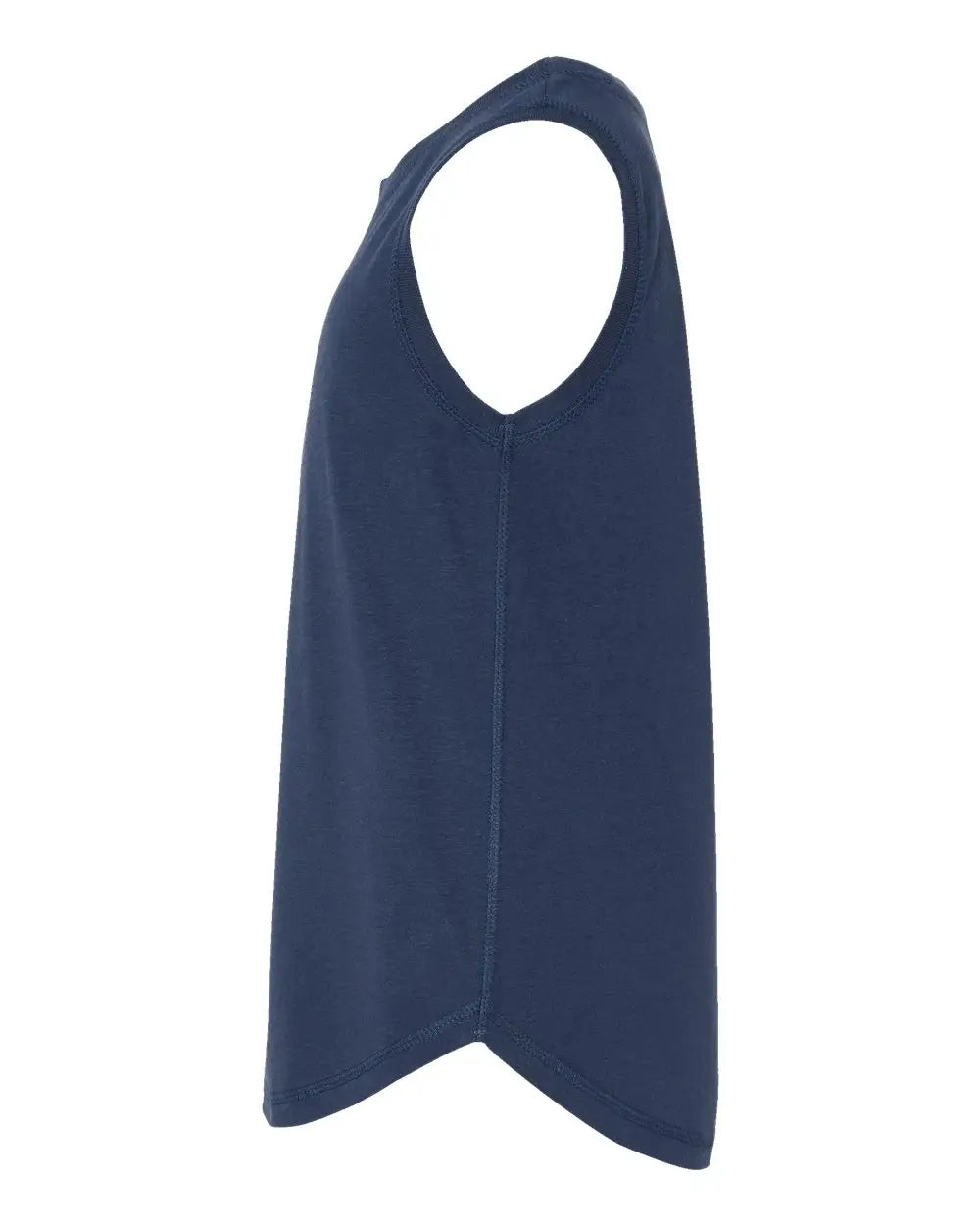 Lat 2692 Girls’ Relaxed Fine Jersey Tank - Denim