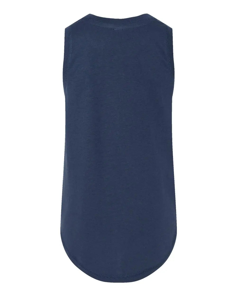 Lat 2692 Girls’ Relaxed Fine Jersey Tank - Denim - Navy / Xs