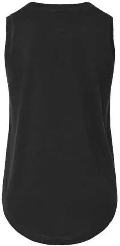 Lat 2692 Girls’ Relaxed Fine Jersey Tank Top Black