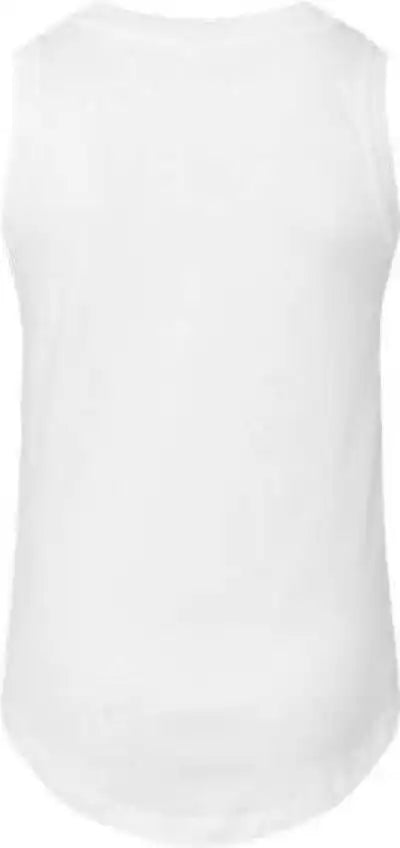Lat 2692 Girls’ Relaxed Fine Jersey Tank Top White