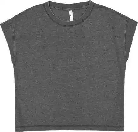 Lat 3502 Women’s Relaxed Vintage Wash Tee Washed Black