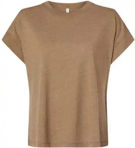 Lat 3502 Women’s Relaxed Vintage Wash Tee - Washed Coyote Brown