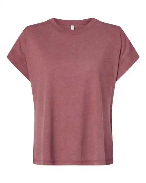 Lat 3502 Women’s Relaxed Vintage Wash Tee - Washed Rouge