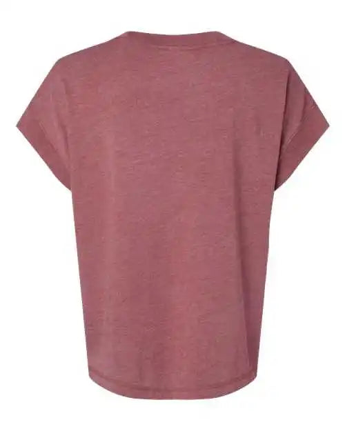 Lat 3502 Women’s Relaxed Vintage Wash Tee - Washed Rouge