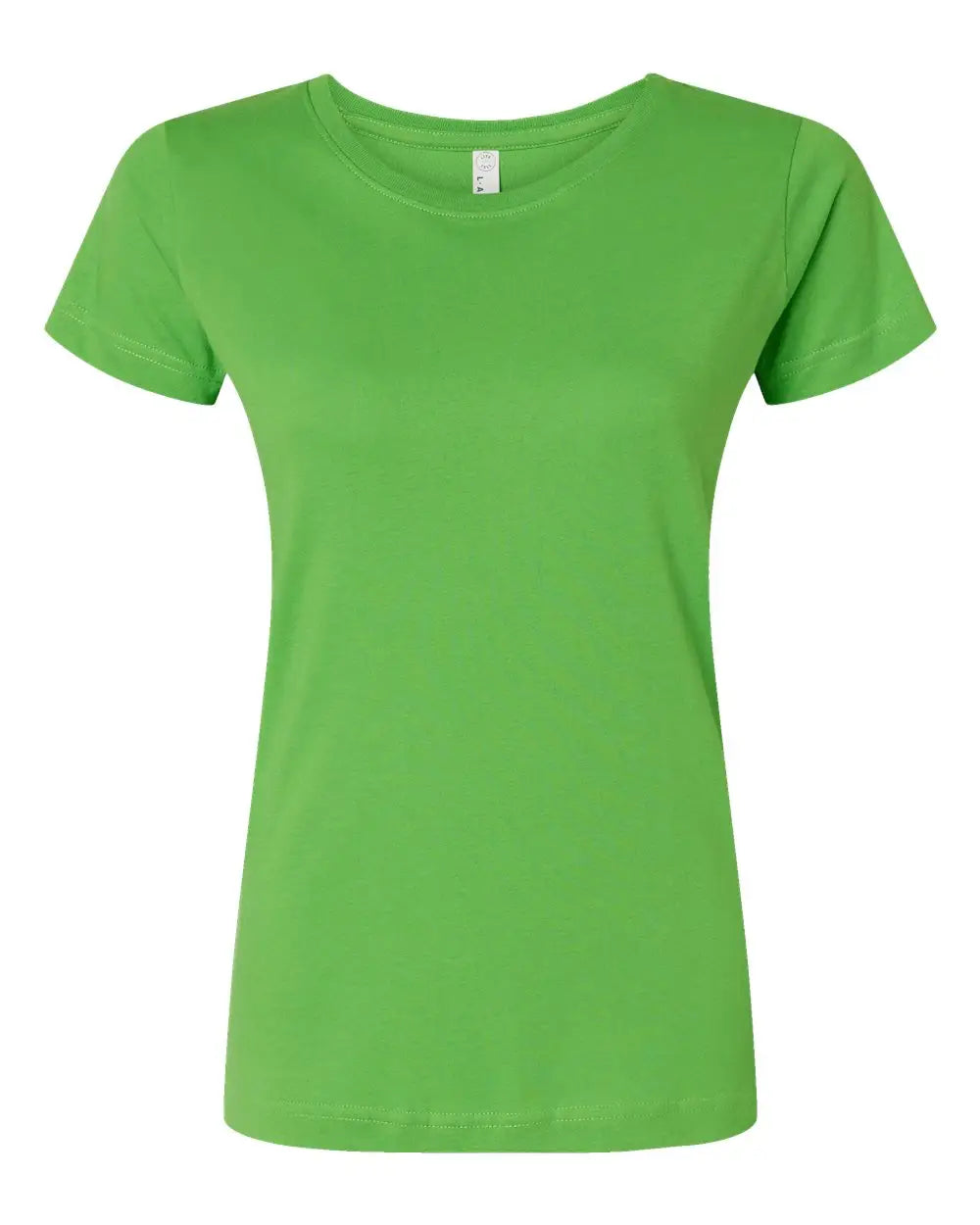 Lat 3516 Women’s Fine Jersey Tee - Apple - Green / Xs