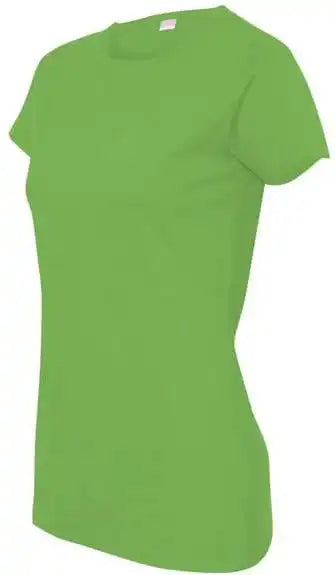 Lat 3516 Women’s Fine Jersey Tee - Apple