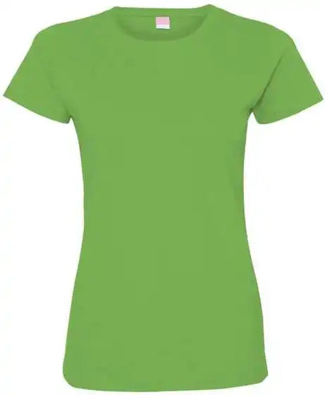 Lat 3516 Women’s Fine Jersey Tee - Apple