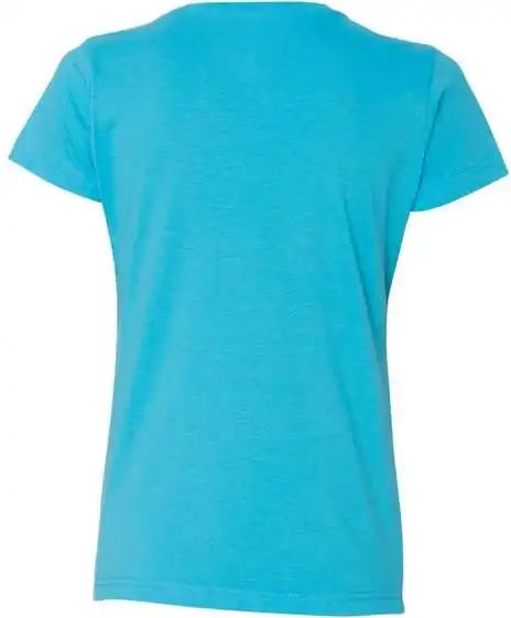 Lat 3516 Women’s Fine Jersey Tee Aqua