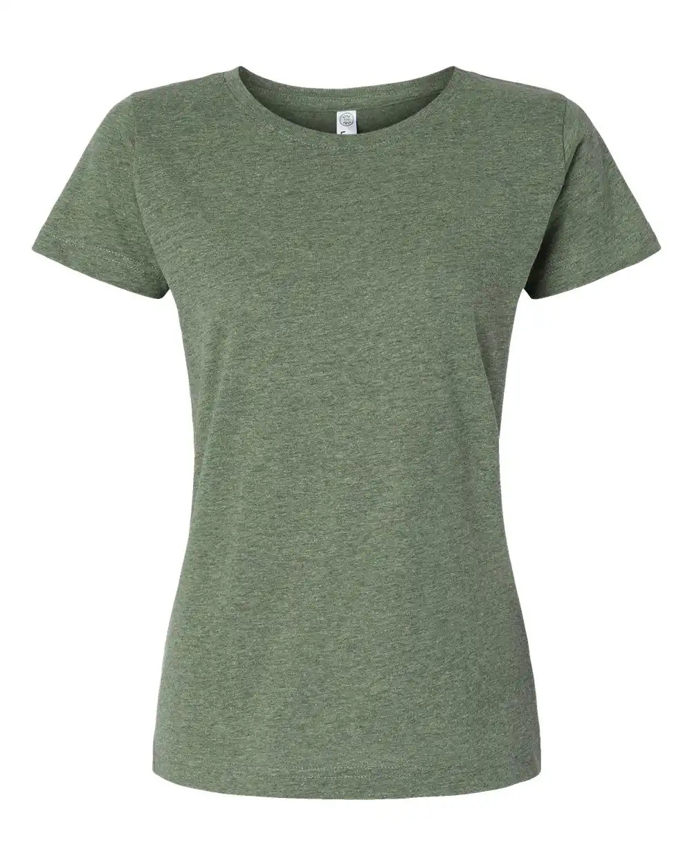 Lat 3516 Women’s Fine Jersey Tee - Bamboo Blackout - Xs