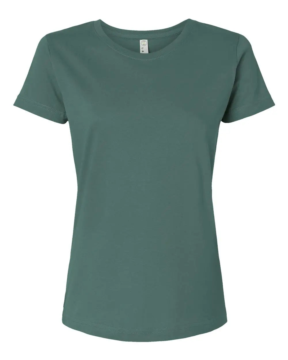 Lat 3516 Women’s Fine Jersey Tee - Basil