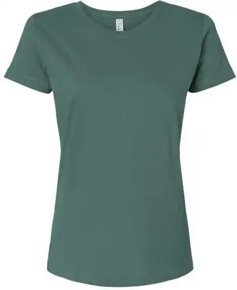 Lat 3516 Women’s Fine Jersey Tee - Basil