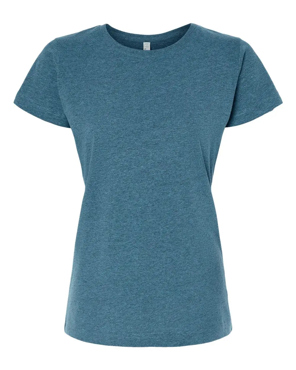 Lat 3516 Women’s Fine Jersey Tee - Bermuda Blackout - Dark Gray / Xs