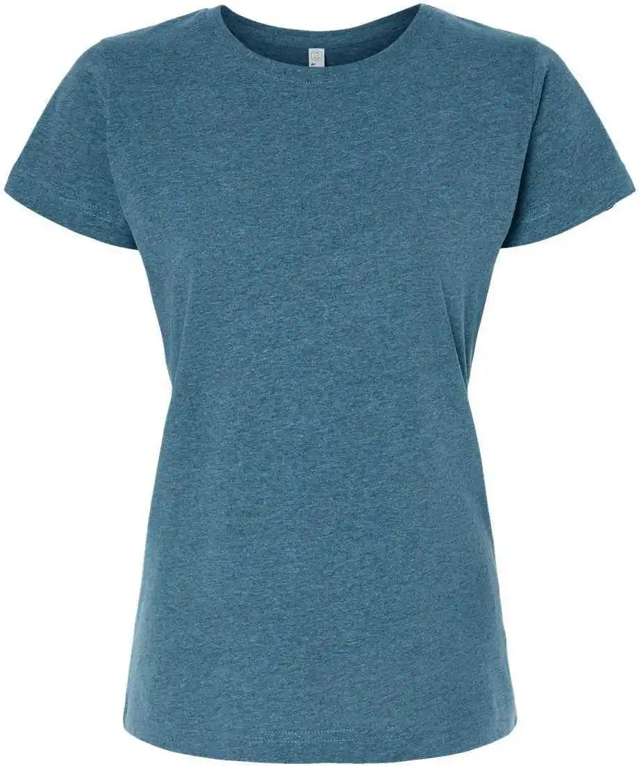 Lat 3516 Women’s Fine Jersey Tee - Bermuda Blackout