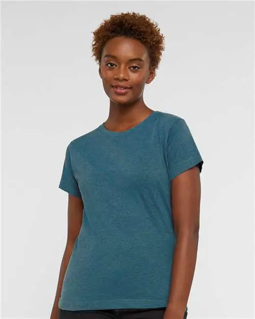 Lat 3516 Women’s Fine Jersey Tee - Bermuda Blackout