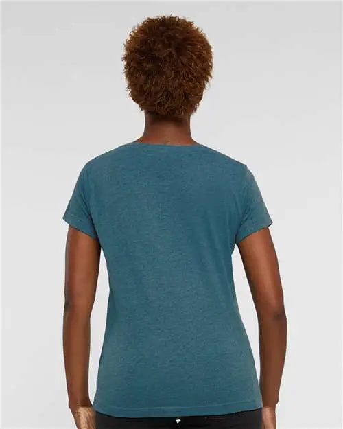 Lat 3516 Women’s Fine Jersey Tee - Bermuda Blackout