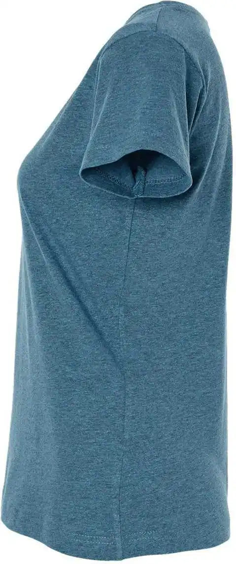 Lat 3516 Women’s Fine Jersey Tee - Bermuda Blackout