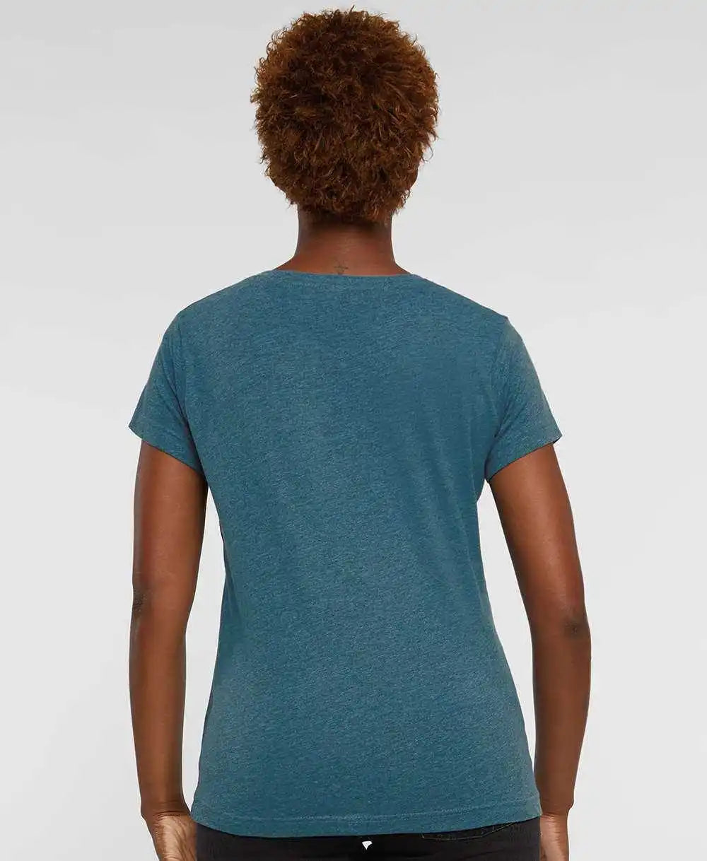Lat 3516 Women’s Fine Jersey Tee - Bermuda Blackout