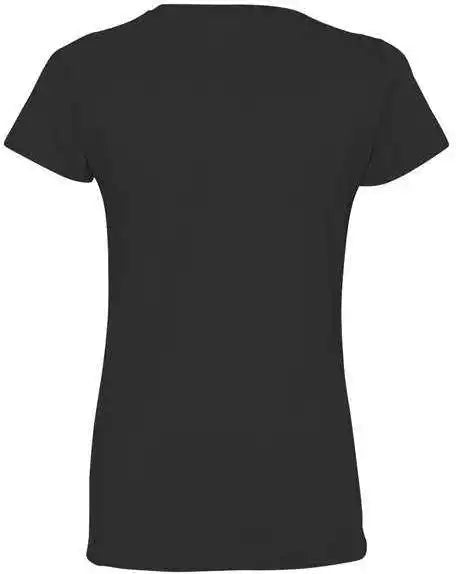 Lat 3516 Women’s Fine Jersey Tee Black