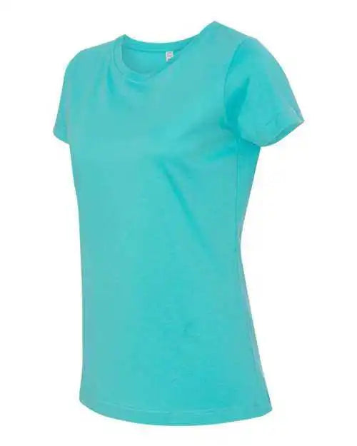Lat 3516 Women’s Fine Jersey Tee - Caribbean