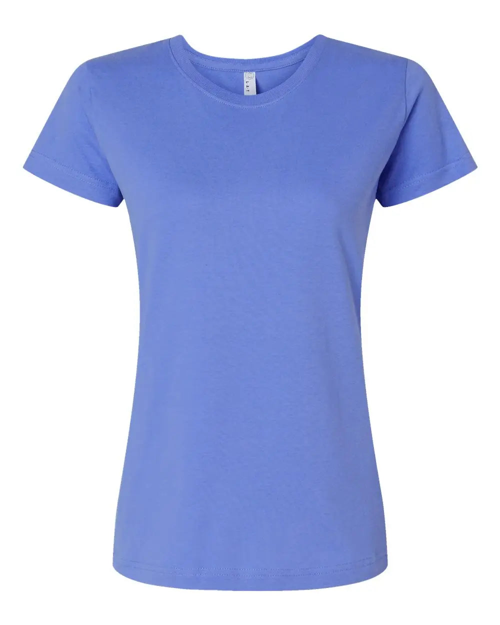 Lat 3516 Women’s Fine Jersey Tee - Carolina Blue - Columbia / Xs