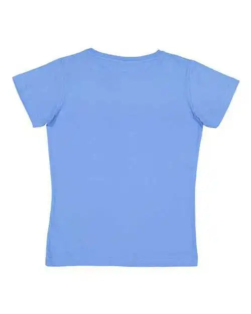 Lat 3516 Women’s Fine Jersey Tee Carolina Blue