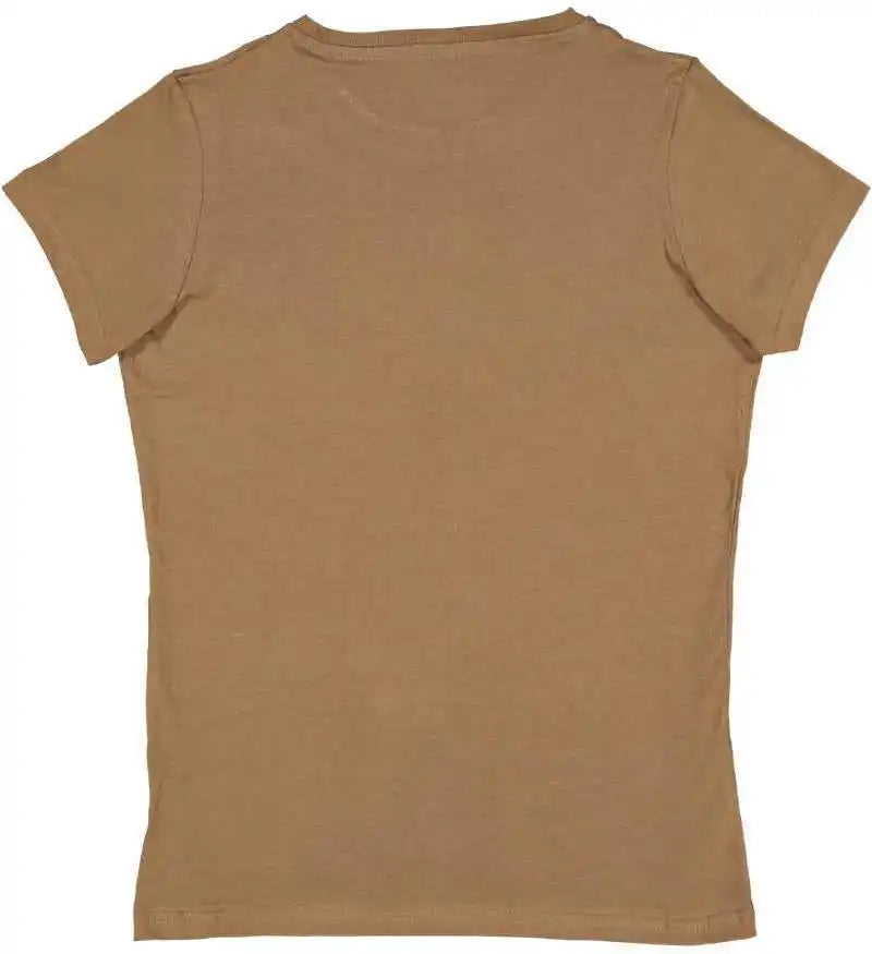 Lat 3516 Women’s Fine Jersey Tee Coyote Brown