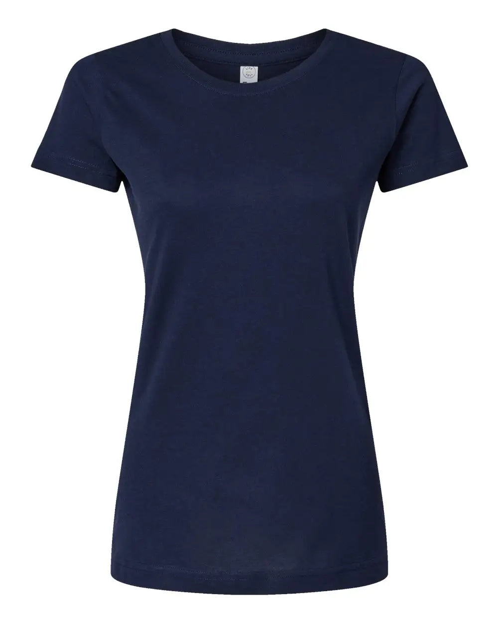 Lat 3516 Women’s Fine Jersey Tee - Denim - Xs