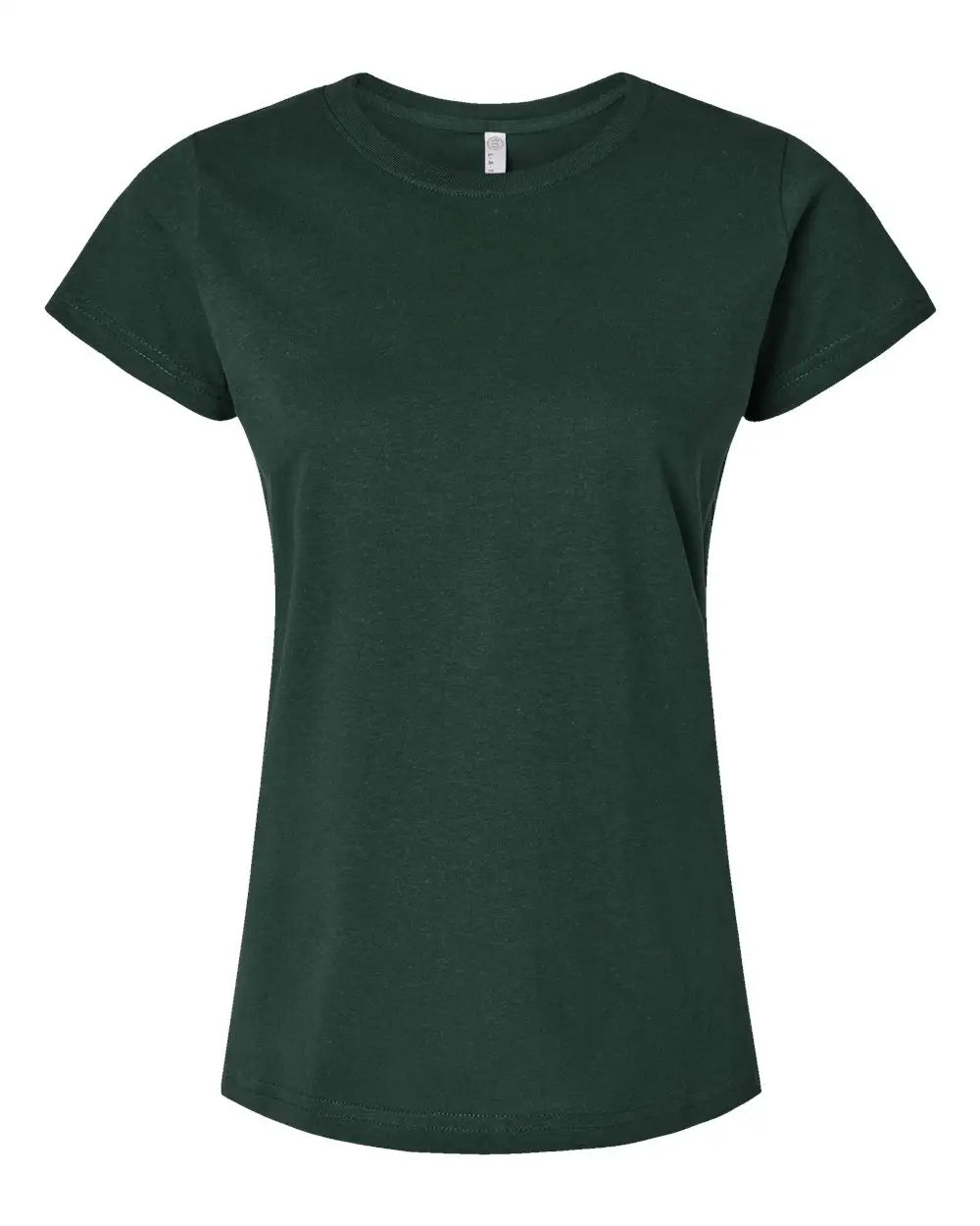 Lat 3516 Women’s Fine Jersey Tee - Forest