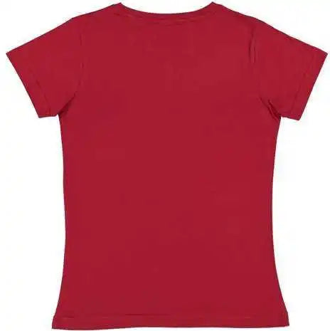 Lat 3516 Women’s Fine Jersey Tee - Garnet