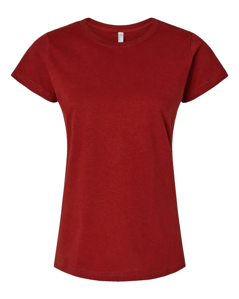 Lat 3516 Women’s Fine Jersey Tee - Garnet - Maroon / Xs