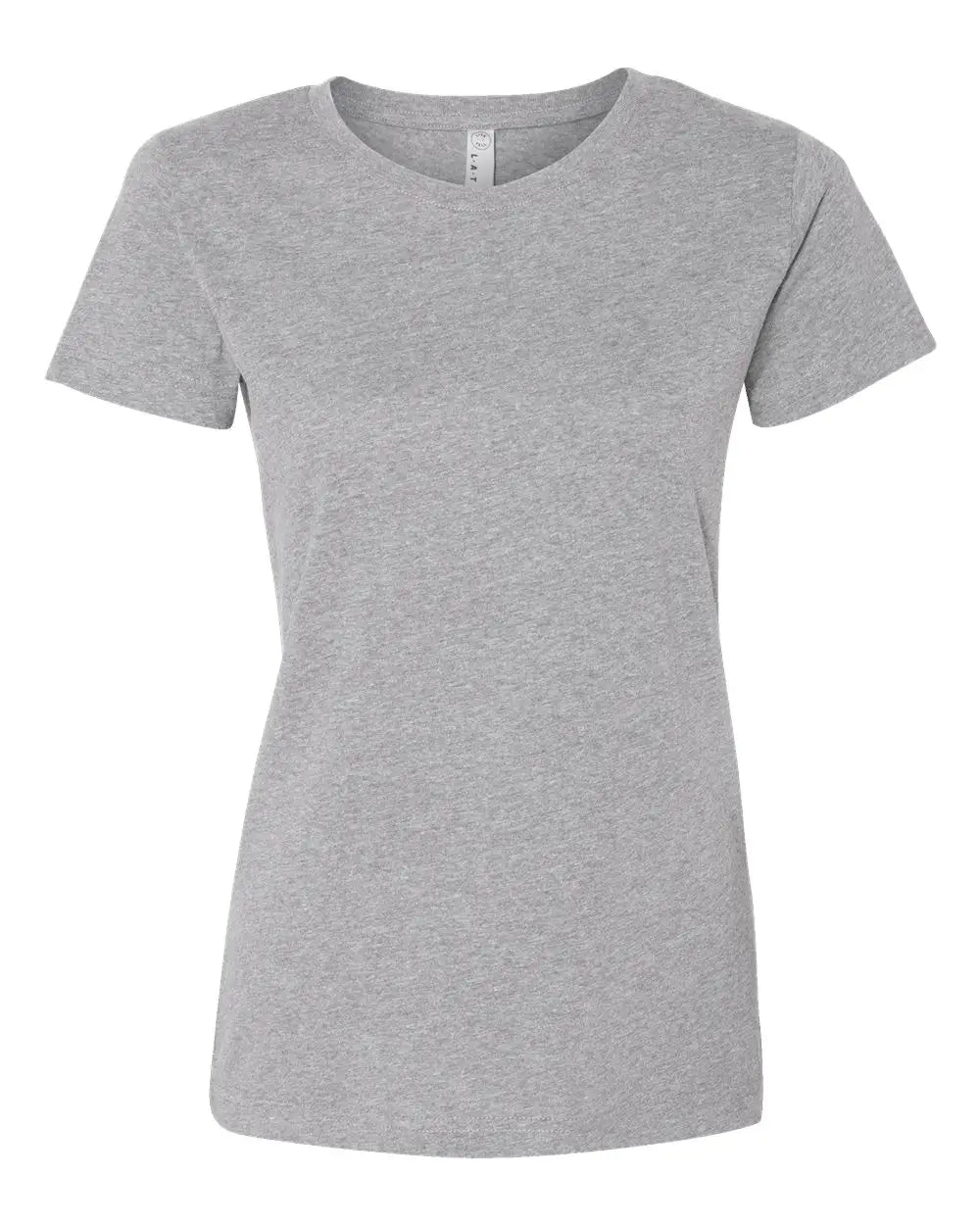 Lat 3516 Women’s Fine Jersey Tee - Heather
