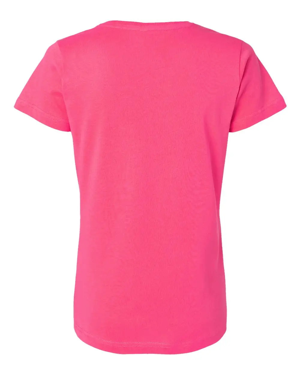 Lat 3516 Women’s Fine Jersey Tee - Hot Pink - Xs