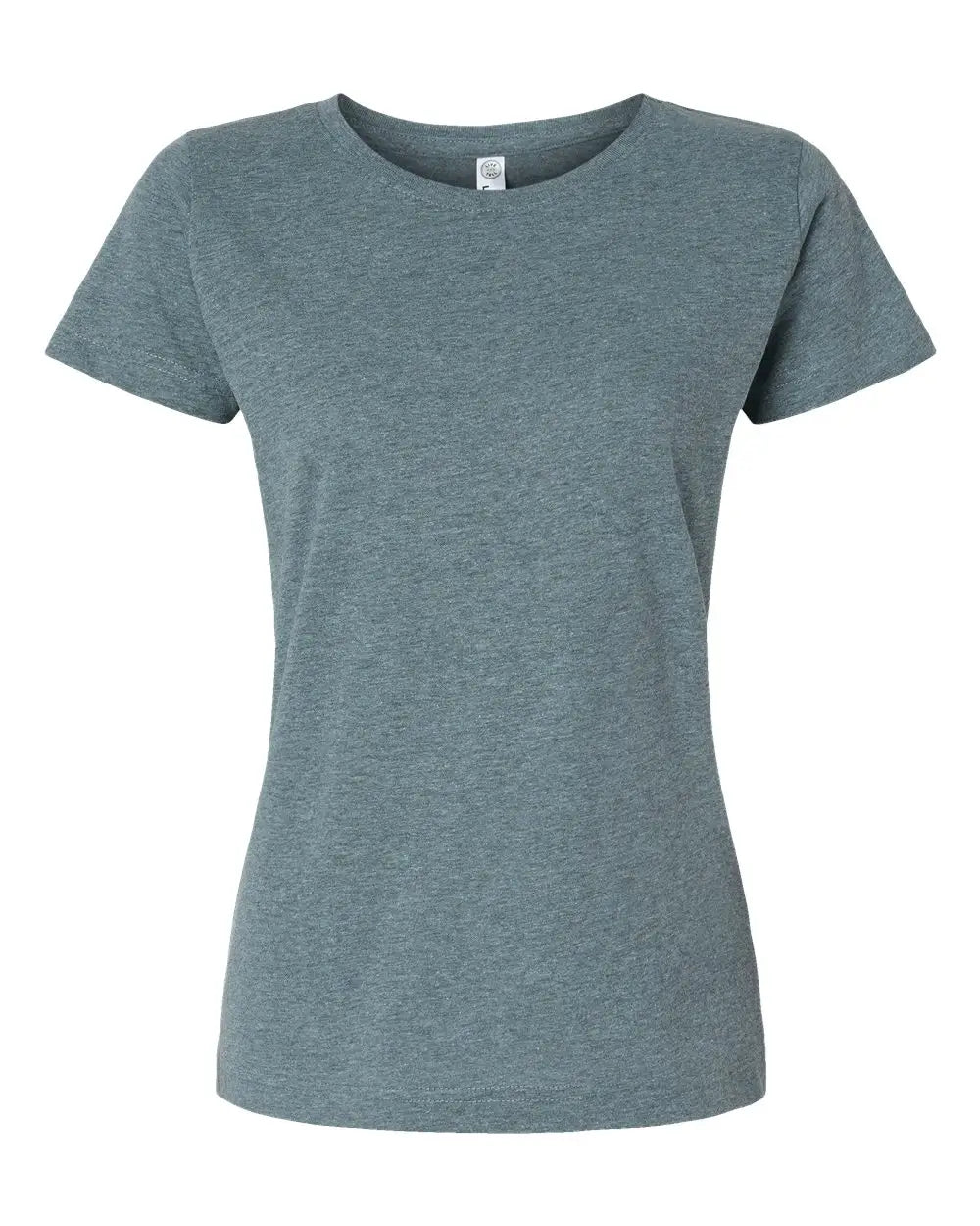 Lat 3516 Women’s Fine Jersey Tee - Ice Blackout - Forest / Xs