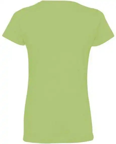 Lat 3516 Women’s Fine Jersey Tee Key Lime