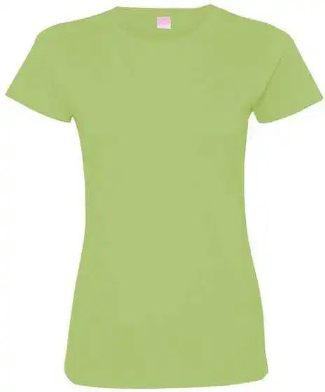 Lat 3516 Women’s Fine Jersey Tee Key Lime
