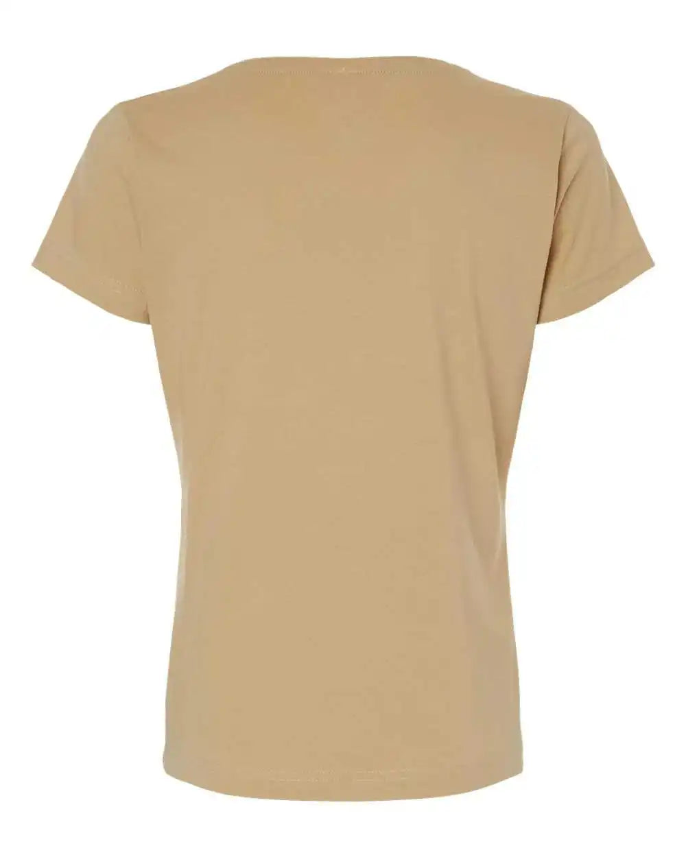 Lat 3516 Women’s Fine Jersey Tee - Latte