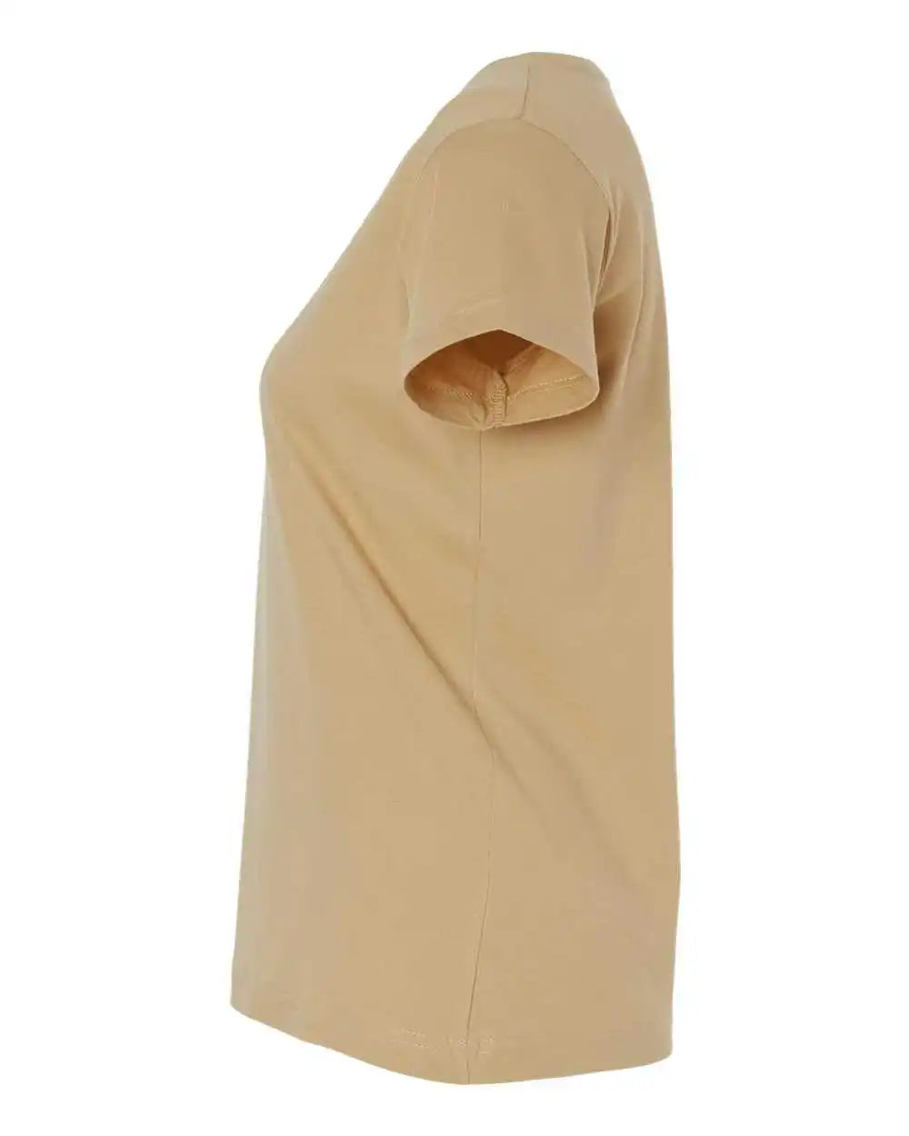 Lat 3516 Women’s Fine Jersey Tee - Latte