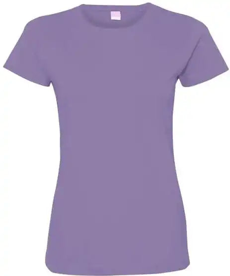 Lat 3516 Women’s Fine Jersey Tee Lavender