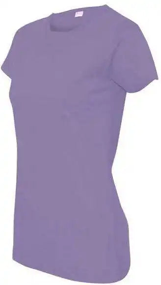 Lat 3516 Women’s Fine Jersey Tee Lavender