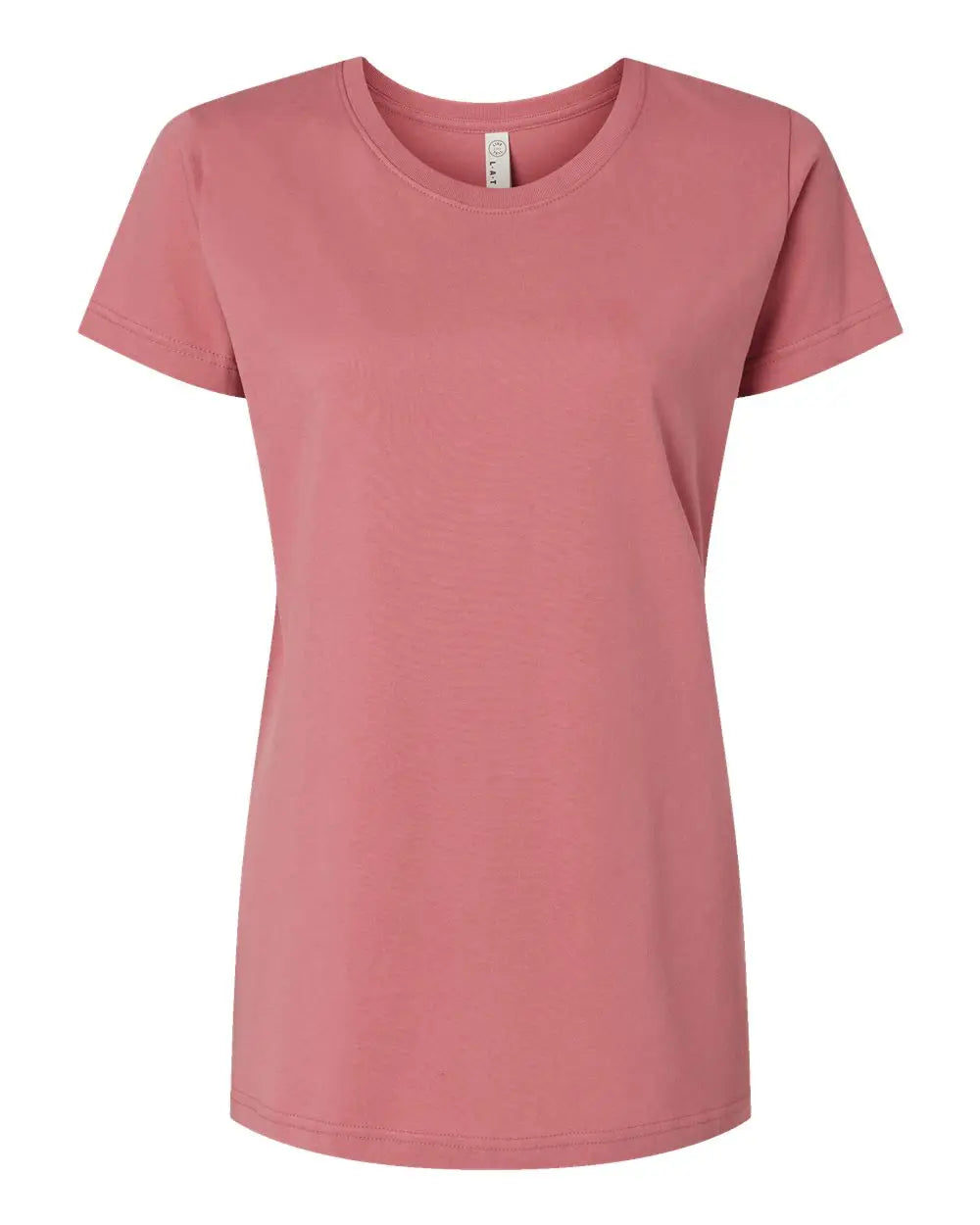 Lat 3516 Women’s Fine Jersey Tee - Mauvelous - Cardinal / Xs