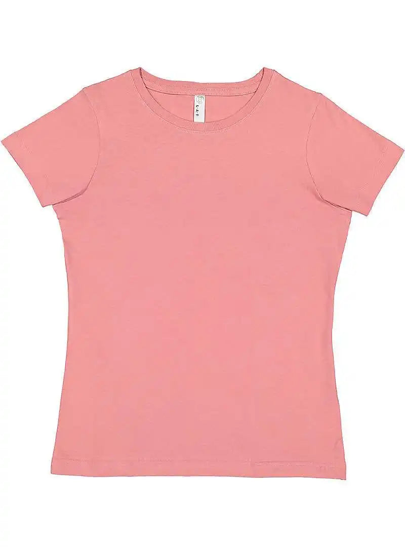 Lat 3516 Women’s Fine Jersey Tee - Mauvelous