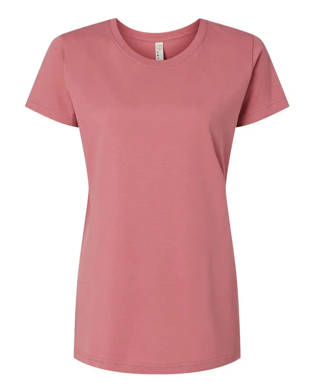 Lat 3516 Women’s Fine Jersey Tee - Mauvelous - Xs